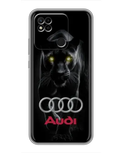 Чехол для Xiaomi Redmi 10A с картинкой «Пантера и Audi» Чехол для Xiaomi Redmi 10A с картинкой «Пантера и Audi»