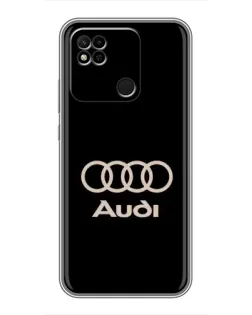 Чохол для Xiaomi Redmi 10A з картинкою «Audi — золотий логотип» Чохол для Xiaomi Redmi 10A з картинкою «Audi — золотий логотип»