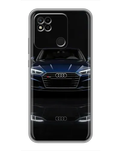 Чехол для Xiaomi Redmi 10A с картинкой «Audi — ночное отражение» Чехол для Xiaomi Redmi 10A с картинкой «Audi — ночное отражение»