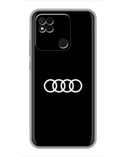 Чехол для Xiaomi Redmi 10A с картинкой «Audi White Logo» Чехол для Xiaomi Redmi 10A с картинкой «Audi White Logo»