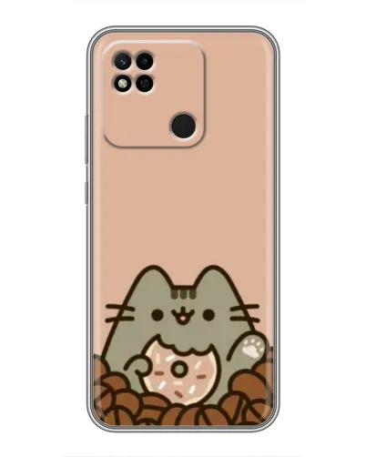 Чехол для Xiaomi Redmi 10A с картинкой «Кофейный Пушин» Чехол для Xiaomi Redmi 10A с картинкой «Кофейный Пушин»