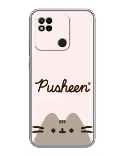 Чехол для Xiaomi Redmi 10A с картинкой «Pusheen логотип» Чехол для Xiaomi Redmi 10A с картинкой «Pusheen логотип»