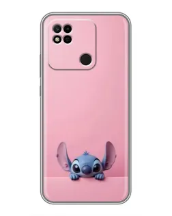 Чехол для Xiaomi Redmi 10A с картинкой «Stitch выглядывает»