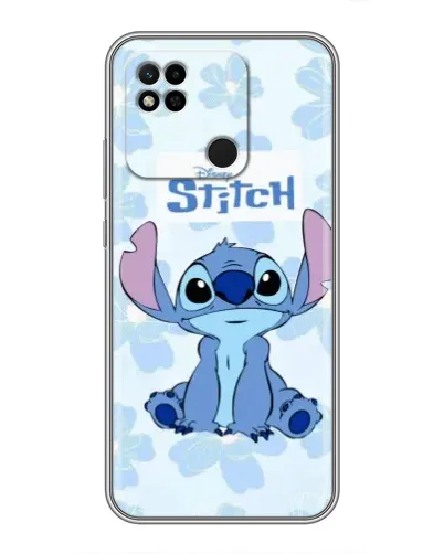 Чехол для Xiaomi Redmi 10A с картинкой «Stitch среди цветов» Чехол для Xiaomi Redmi 10A с картинкой «Stitch среди цветов»