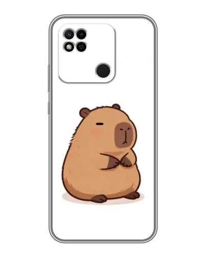 Чехол для Xiaomi Redmi 10A с картинкой «Толстенькая капибара»
