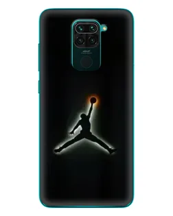 Чехол для Xiaomi Redmi 10X с картинкой «Jordan Gradient Logo»