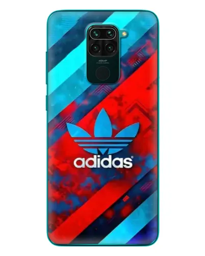 Чехол для Xiaomi Redmi 10X с картинкой «Абстракция Adidas»