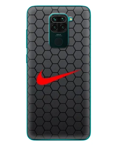 Чехол для Xiaomi Redmi 10X с картинкой «Nike — карбоновая сетка» Чехол для Xiaomi Redmi 10X с картинкой «Nike — карбоновая сетка»