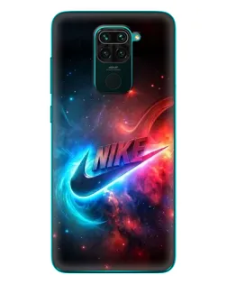 Чехол для Xiaomi Redmi 10X с картинкой «Огненный логотип Nike» Чехол для Xiaomi Redmi 10X с картинкой «Огненный логотип Nike»