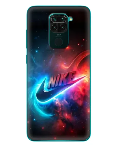 Чехол для Xiaomi Redmi 10X с картинкой «Огненный логотип Nike» Чехол для Xiaomi Redmi 10X с картинкой «Огненный логотип Nike»