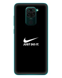 Чехол для Xiaomi Redmi 10X с картинкой «Минимализм от Nike» Чехол для Xiaomi Redmi 10X с картинкой «Минимализм от Nike»