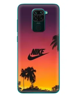 Чехол для Xiaomi Redmi 10X с картинкой «Nike на закате солнца» Чехол для Xiaomi Redmi 10X с картинкой «Nike на закате солнца»