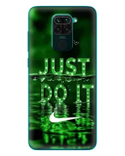 Чехол для Xiaomi Redmi 10X с картинкой «Зеленый неоновый Nike» Чехол для Xiaomi Redmi 10X с картинкой «Зеленый неоновый Nike»
