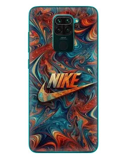 Чехол для Xiaomi Redmi 10X с картинкой «Nike в абстракции» Чехол для Xiaomi Redmi 10X с картинкой «Nike в абстракции»