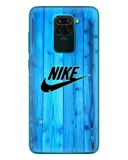 Чехол для Xiaomi Redmi 10X с картинкой «Голубое дерево Nike» Чехол для Xiaomi Redmi 10X с картинкой «Голубое дерево Nike»