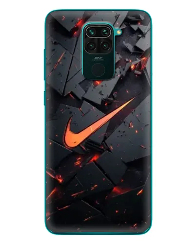 Чехол для Xiaomi Redmi 10X с картинкой «Nike — эффект разломов» Чехол для Xiaomi Redmi 10X с картинкой «Nike — эффект разломов»