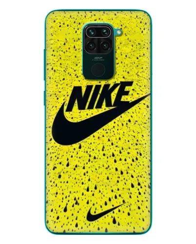 Чехол для Xiaomi Redmi 10X с картинкой «Желтый текстурный Nike» Чехол для Xiaomi Redmi 10X с картинкой «Желтый текстурный Nike»