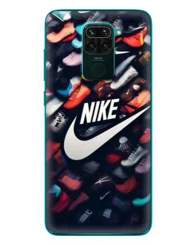Чехол для Xiaomi Redmi 10X с картинкой «Коллекция кроссовок Nike» Чехол для Xiaomi Redmi 10X с картинкой «Коллекция кроссовок Nike»