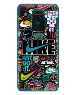 Чехол для Xiaomi Redmi 10X с картинкой «Яркий коллаж Nike» Чехол для Xiaomi Redmi 10X с картинкой «Яркий коллаж Nike»