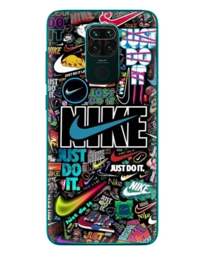 Чехол для Xiaomi Redmi 10X с картинкой «Яркий коллаж Nike» Чехол для Xiaomi Redmi 10X с картинкой «Яркий коллаж Nike»