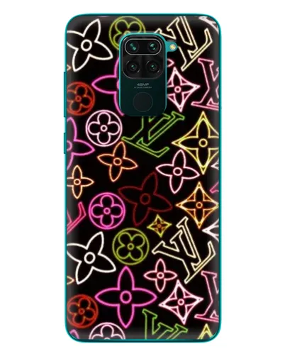 Чехол для Xiaomi Redmi 10X с картинкой «Неоновый микс Nike» Чехол для Xiaomi Redmi 10X с картинкой «Неоновый микс Nike»