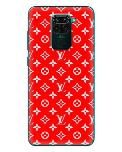 Чехол для Xiaomi Redmi 10X с картинкой «Яркий паттерн LV» Чехол для Xiaomi Redmi 10X с картинкой «Яркий паттерн LV»