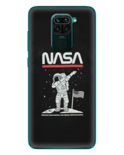 Чохол для Xiaomi Redmi 10X з картинкою «NASA — крокуємо по Місяцю» Чохол для Xiaomi Redmi 10X з картинкою «NASA — крокуємо по Місяцю»
