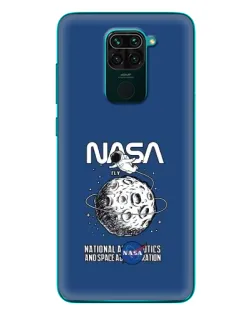 Чохол для Xiaomi Redmi 10X з картинкою «NASA — місячна місія» Чохол для Xiaomi Redmi 10X з картинкою «NASA — місячна місія»