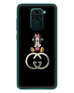 Чохол для Xiaomi Redmi 10X з картинкою «Мінні Маус на лого»