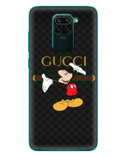 Чехол для Xiaomi Redmi 10X с картинкой «Микки Маус Gucci»