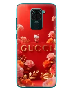 Чохол для Xiaomi Redmi 10X з картинкою «Gucci — золотий сад»