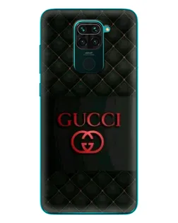 Чохол для Xiaomi Redmi 10X з картинкою «Gucci — стьобаний чорний»
