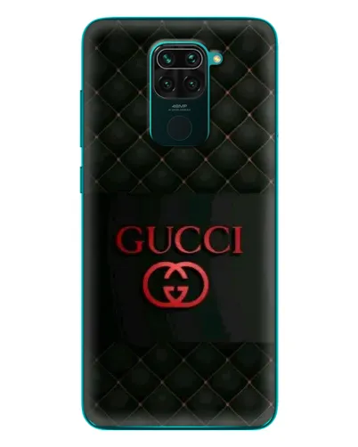 Чехол для Xiaomi Redmi 10X с картинкой «Gucci — стеганый черный»