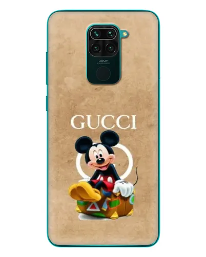 Чехол для Xiaomi Redmi 10X с картинкой «Микки Маус Gucci — крафт»