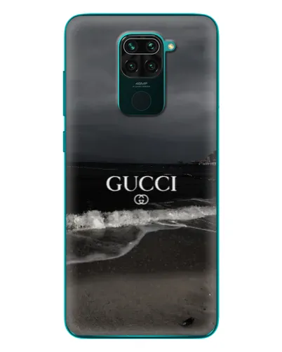 Чехол для Xiaomi Redmi 10X с картинкой «Gucci — морской прибой»
