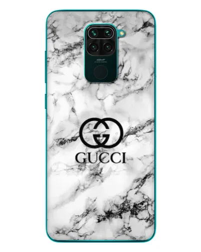 Чехол для Xiaomi Redmi 10X с картинкой «Gucci — мраморный шик»