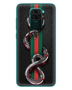 Чохол для Xiaomi Redmi 10X з картинкою «Gucci — змія на смузі»