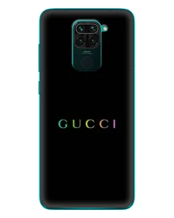 Чохол для Xiaomi Redmi 10X з картинкою «Gucci — неоновий мінімалізм»