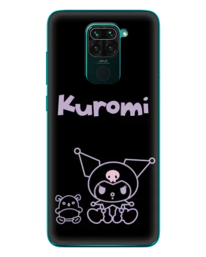 Чехол для Xiaomi Redmi 10X с картинкой «Kuromi — черный минимализм» Чехол для Xiaomi Redmi 10X с картинкой «Kuromi — черный минимализм»