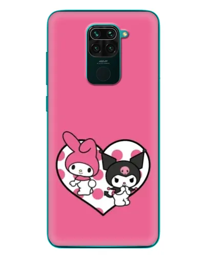 Чехол для Xiaomi Redmi 10X с картинкой «Kuromi и My Melody» Чехол для Xiaomi Redmi 10X с картинкой «Kuromi и My Melody»