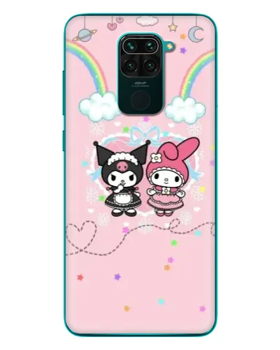 Чехол для Xiaomi Redmi 10X с картинкой «My Melody и Kuromi» Чехол для Xiaomi Redmi 10X с картинкой «My Melody и Kuromi»