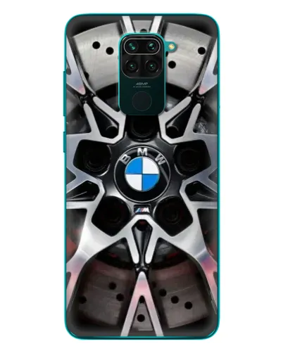 Чехол для Xiaomi Redmi 10X с картинкой «BMW — деталь диска»