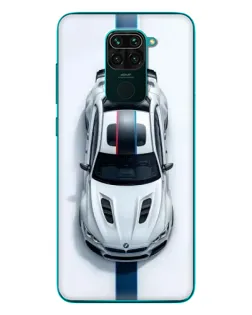 Чехол для Xiaomi Redmi 10X с картинкой «Вид сверху — BMW M»
