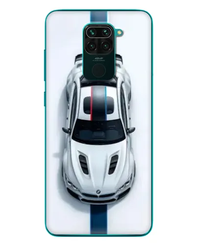 Чехол для Xiaomi Redmi 10X с картинкой «Вид сверху — BMW M»