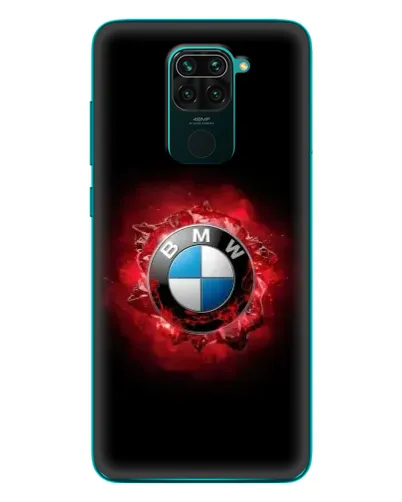 Чехол для Xiaomi Redmi 10X с картинкой «Логотип BMW — вспышка»