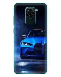 Чехол для Xiaomi Redmi 10X с картинкой «Голубая BMW M4» Чехол для Xiaomi Redmi 10X с картинкой «Голубая BMW M4»