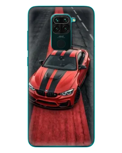 Чехол для Xiaomi Redmi 10X с картинкой «BMW на красной дорожке»
