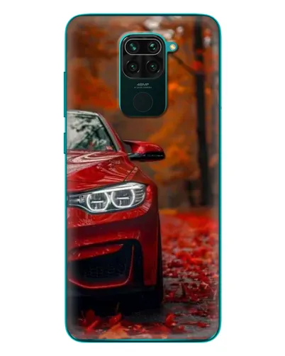 Чехол для Xiaomi Redmi 10X с картинкой «Осенняя BMW M4»