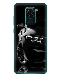 Чехол для Xiaomi Redmi 10X с картинкой «Черная BMW — профиль» Чехол для Xiaomi Redmi 10X с картинкой «Черная BMW — профиль»