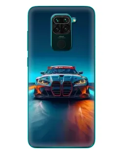 Чехол для Xiaomi Redmi 10X с картинкой «BMW — огни неона» Чехол для Xiaomi Redmi 10X с картинкой «BMW — огни неона»